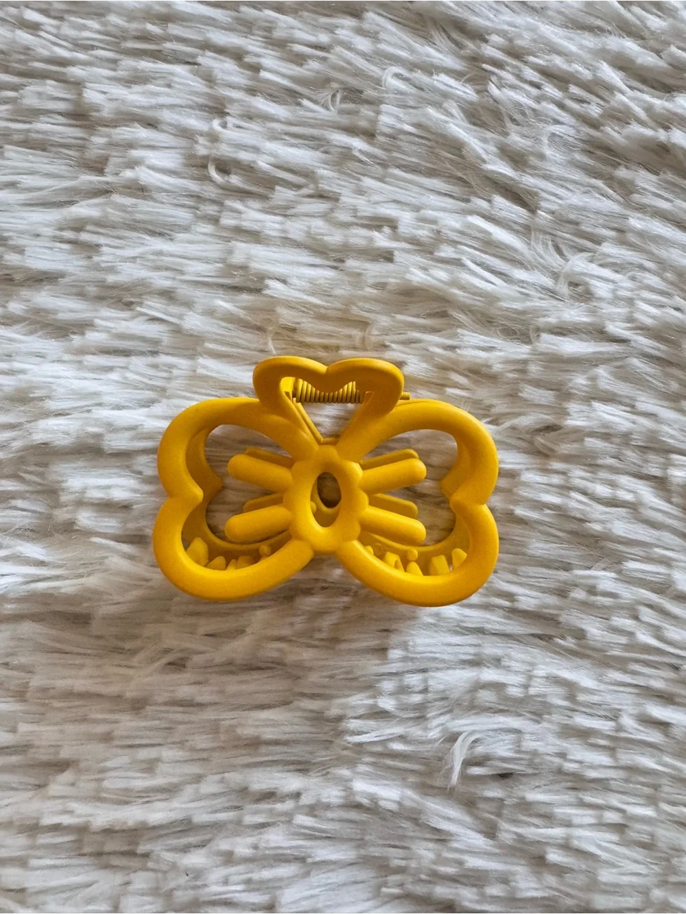 Hello kitty bows  Clips claw  - Yellow & Green set of 2
